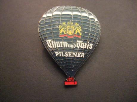 Thurn und Taxis pilsener Duits bier uit Regensberg heteluchtballon